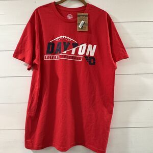NEW! Dayton Flyers Basketball Men's Large T-Shirt, Rivalry Threads, Red, White